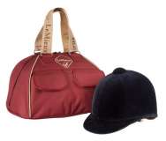 LeMieux Hat Bag Burgundy