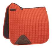 LeMieux Lustre Dressage Square - Burnt Orange