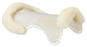 Acavallo Lambskin Gel Pad with Front Riser