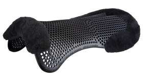 Acavallo Just-Gel Lambskin Pad with Rear Riser