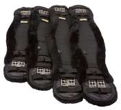 LeMieux Integrated Web Dressage Girth Black/Black