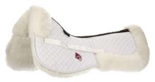 LeMieux ProLambskin Half Pad White/White
