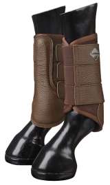 LeMieux ProSport Micro-Pore Brushing Boots Brown