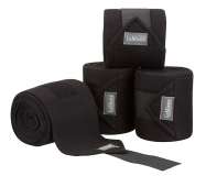 LeMieux Luxury Polo Bandages (Set of 4) Black
