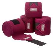 LeMieux Luxury Polo Bandages (Set of 4) Plum