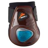 eQuick eShock Green Fetlock Boots - Brown