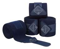 LeMieux Tresse Luxury Polo Bandages - Navy