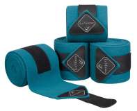 LeMieux Tresse Luxury Polo Bandages - Peacock